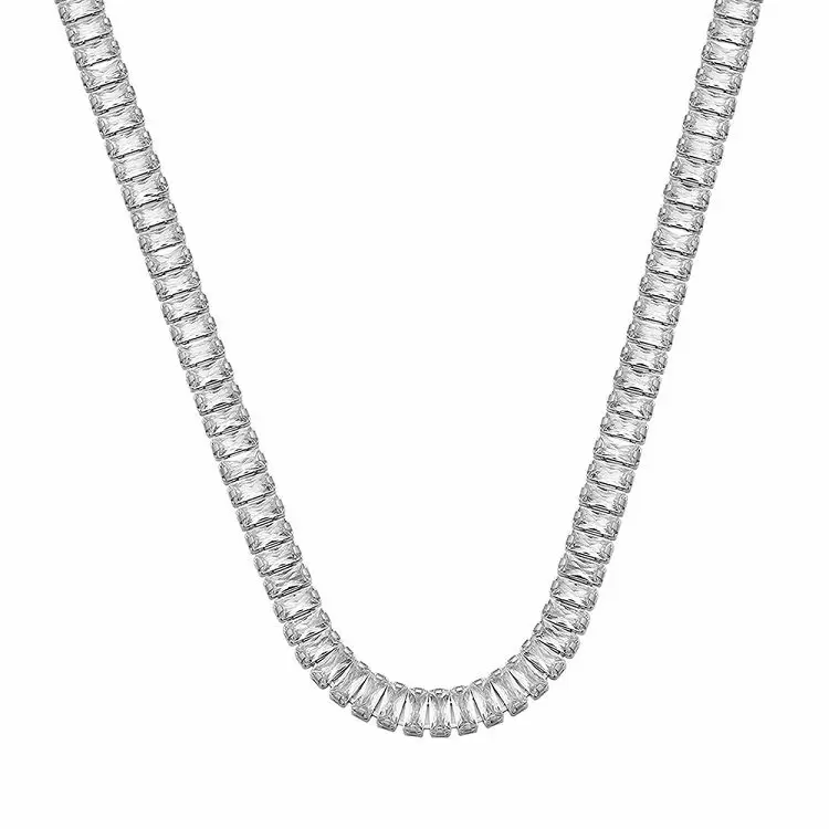 Κολιέ ριβιέρα Choker από ανοξείδωτο ατσάλι